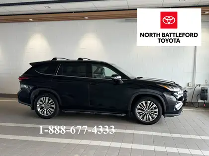 Black 2024 Toyota Highlander SUV / Crossover All-Wheel Drive 8-Speed Automatic