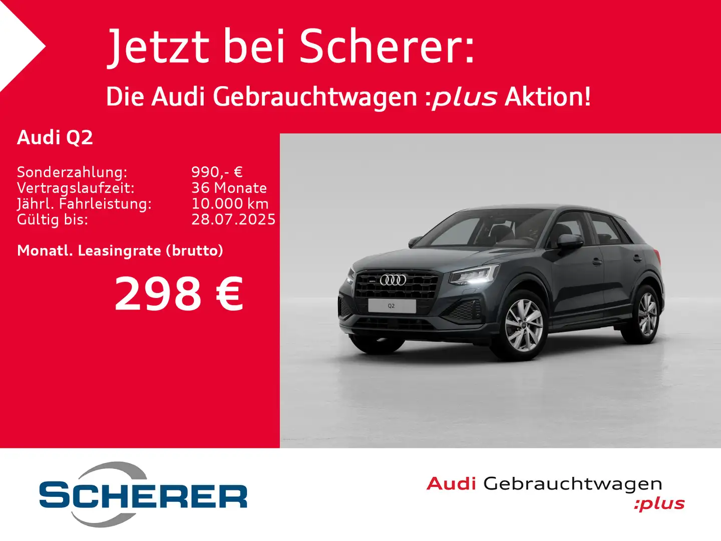 Audi Q2 40 TFSI quattro S tron. NAVI PLUS SITZHZG Grigio - 1
