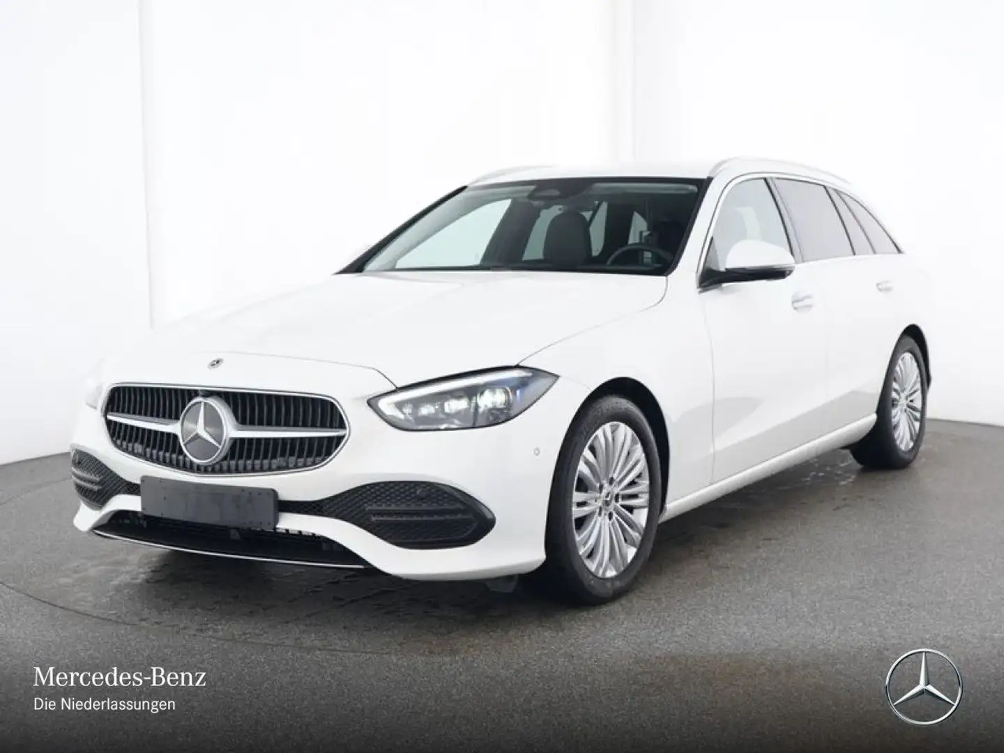Mercedes-Benz C 220 d T 4M AVANTG+360+AHK+SITZKLIMA+TOTW+KEYLESS Weiß - 2