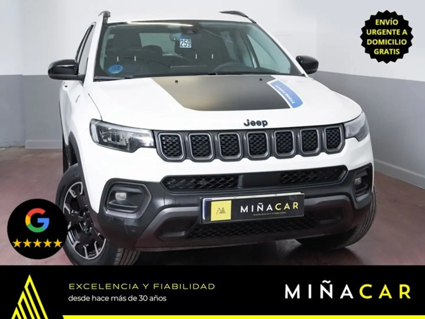 Jeep Compass 1.3 PHEV Trailhawk EAWD Aut. 240 bijela - 1