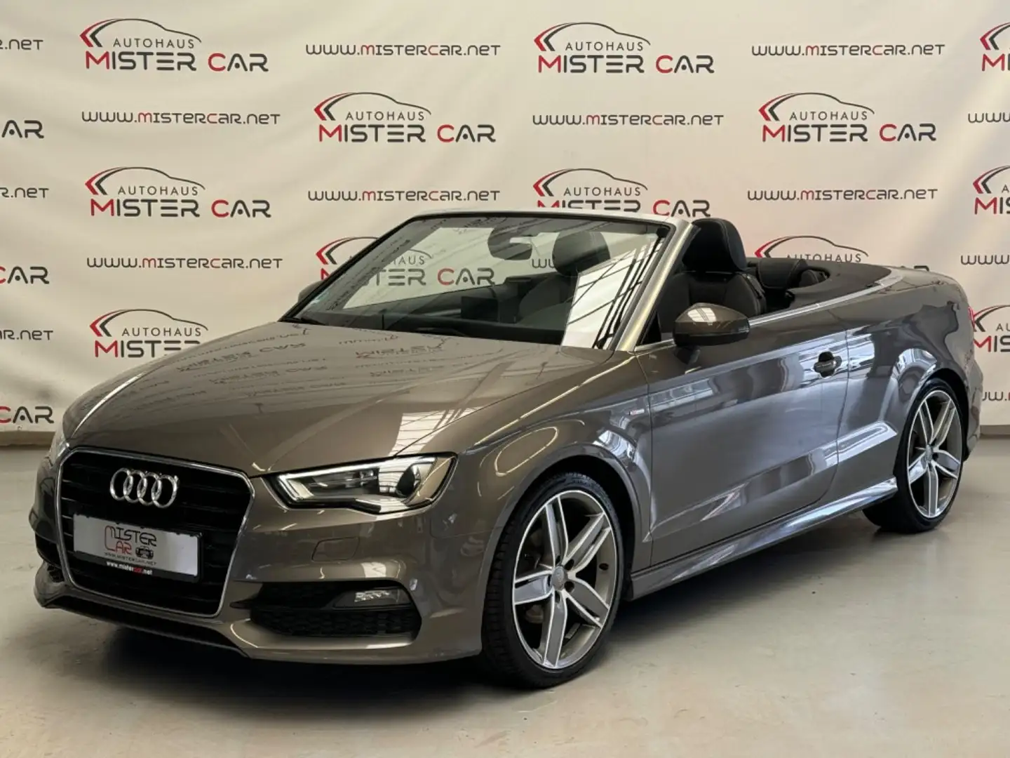 Audi A3 Cabriolet S LINE NAVI/XENON/LEDER/SPUR/TOT/19 Grau - 1