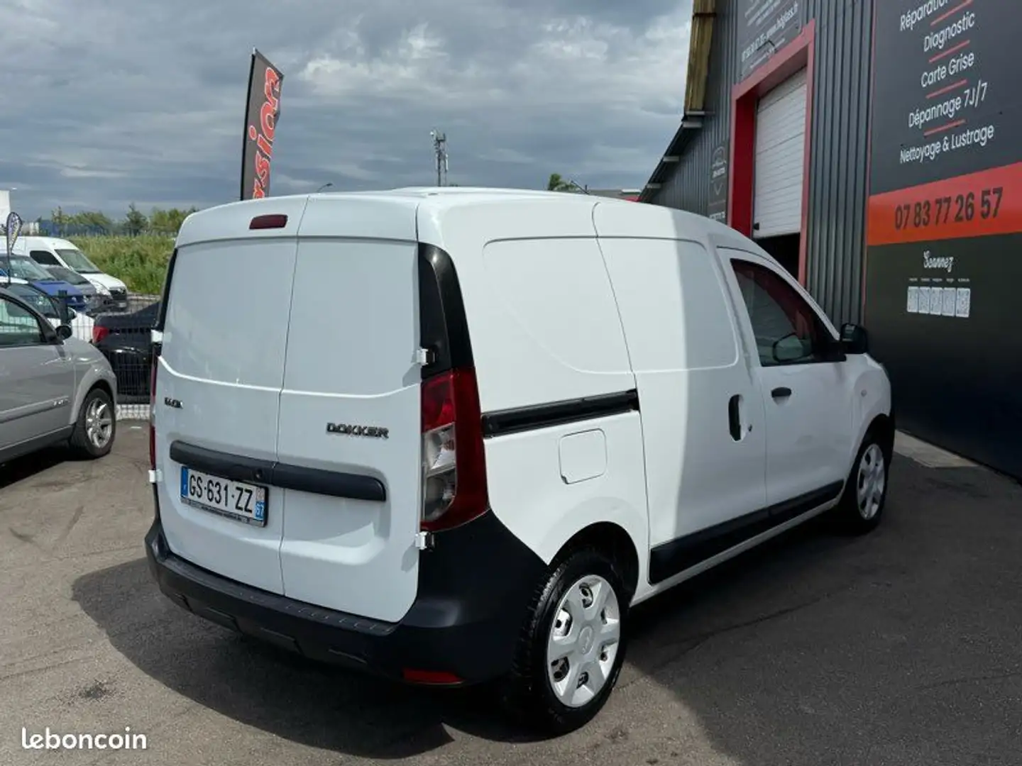 Dacia Dokker Combi 1.5 DCI 75 cv Eco 2 Utilitaire distribution  Blanc - 2