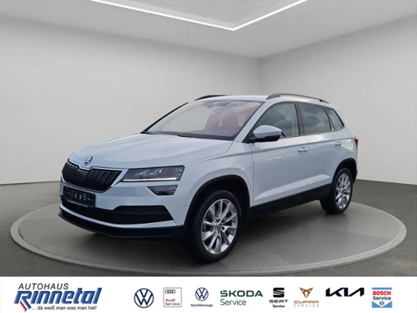 Skoda Karoq 1.5 TSI DSG Style NAVI+LED LICHT+KAMERA+BEH WSS+V Weiß - 1
