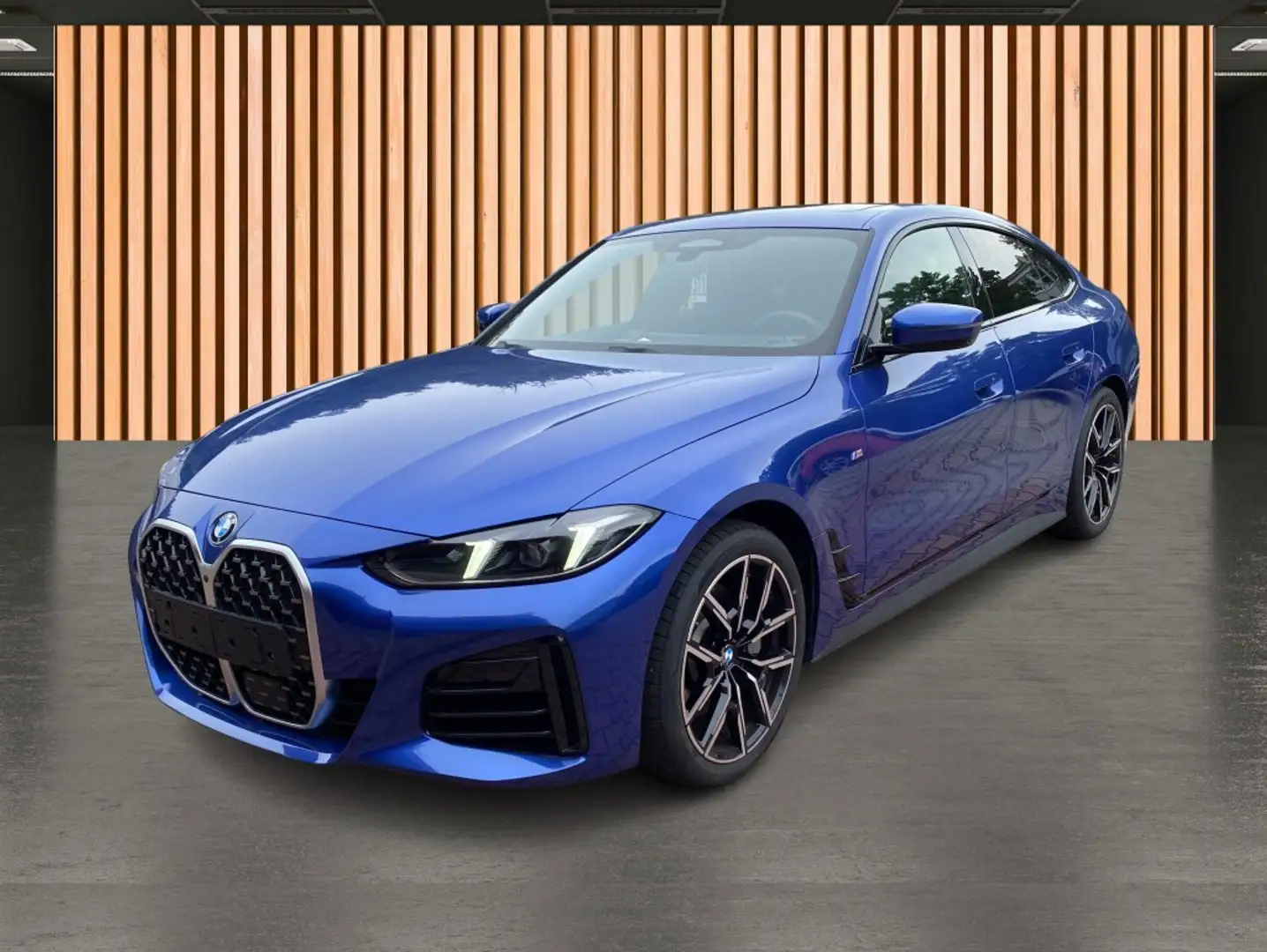 BMW 430 i xDrive M Sport*HeadUp*Glasdach* Синій - 2