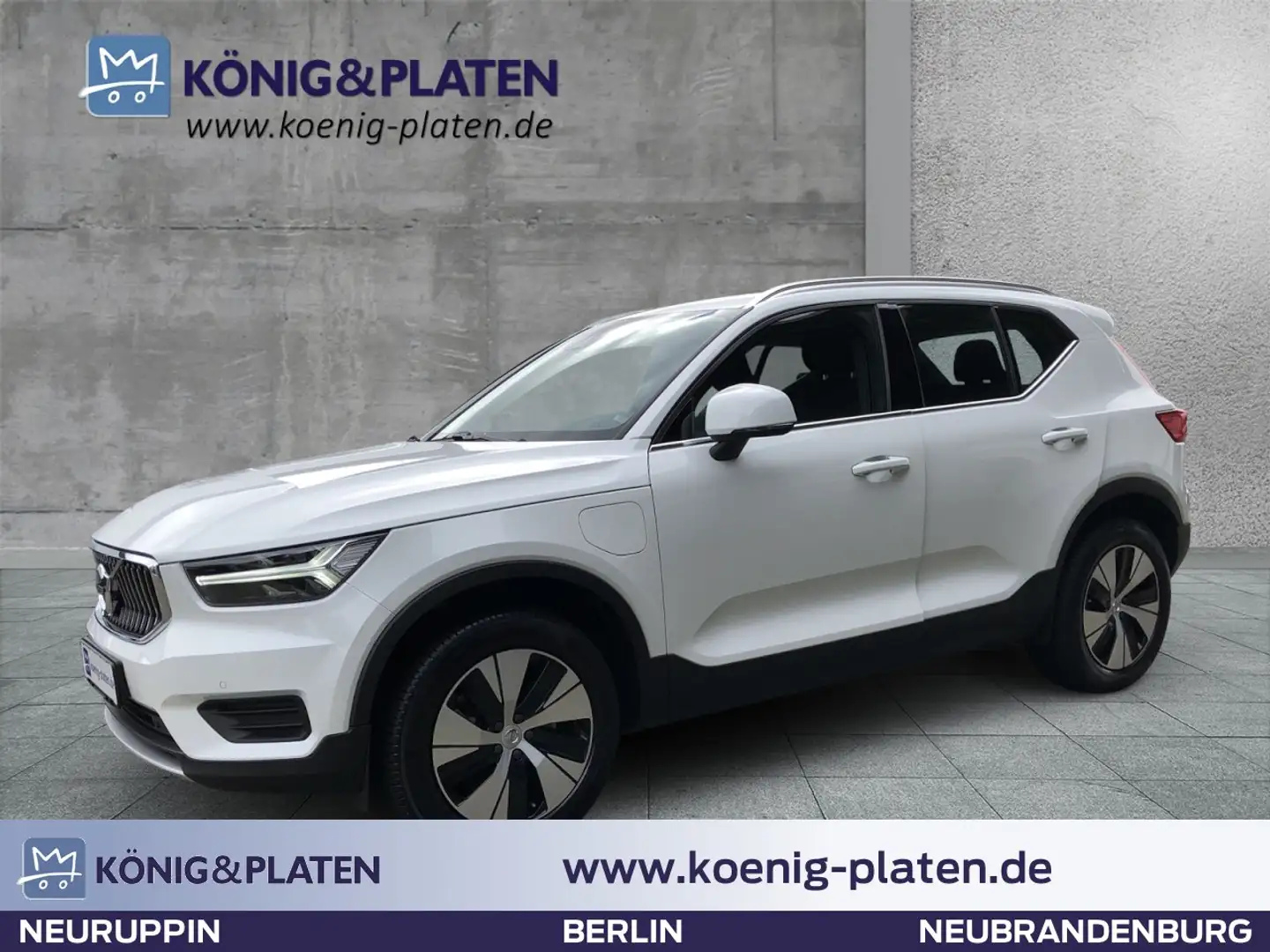 Volvo XC40 T4 TwinEng 2WD Inscription Expr Plug-In Klima Weiß - 1