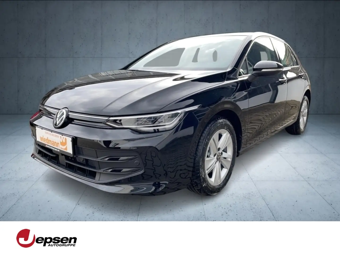 Volkswagen Golf STAR 1.5 TSI ACC+LED+LM+Climatr.+SHZ Schwarz - 1