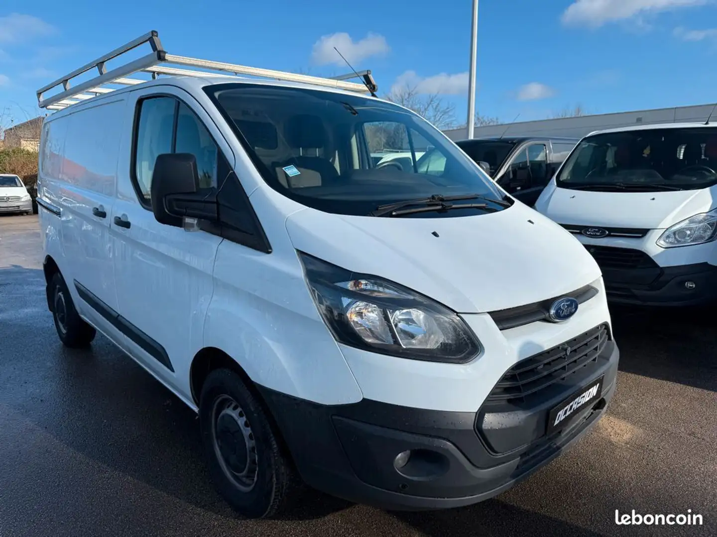 Ford 2.2 tdci 125cv L1H1 Gallerie 134000Km 1ere Main Biały - 1
