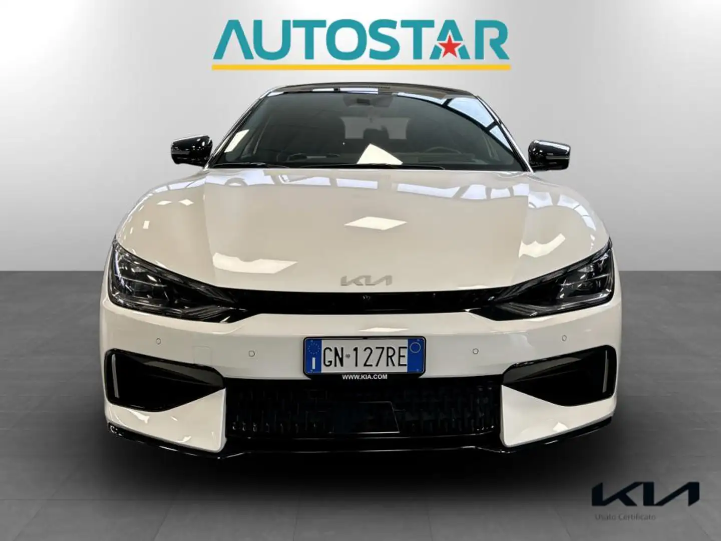 Kia EV6 GT 77,4 kWh performance awd Bianco - 2