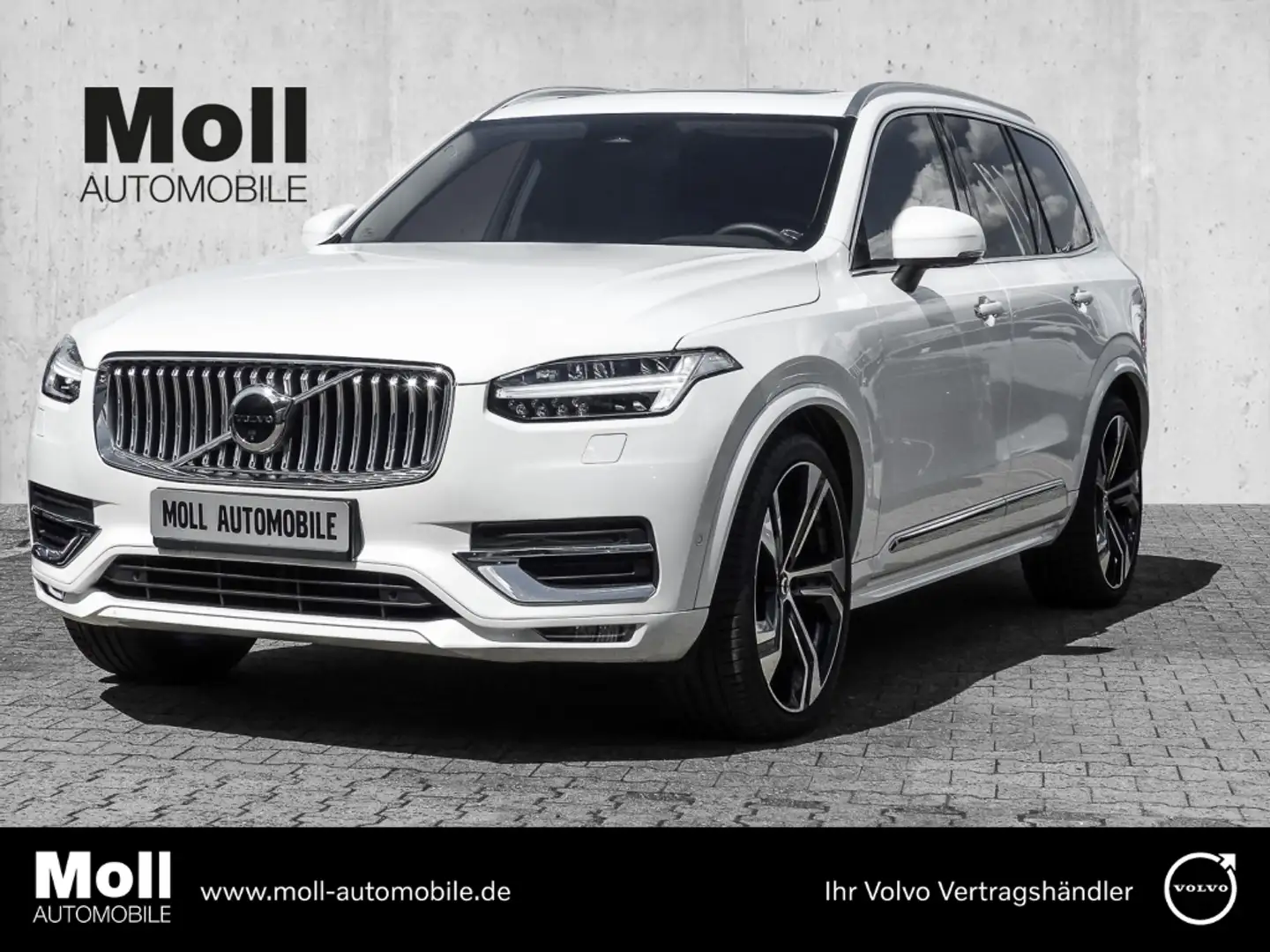 Volvo XC90 Plus Bright AWD 7-Sitzer Allrad AD StandHZG digita Wit - 1