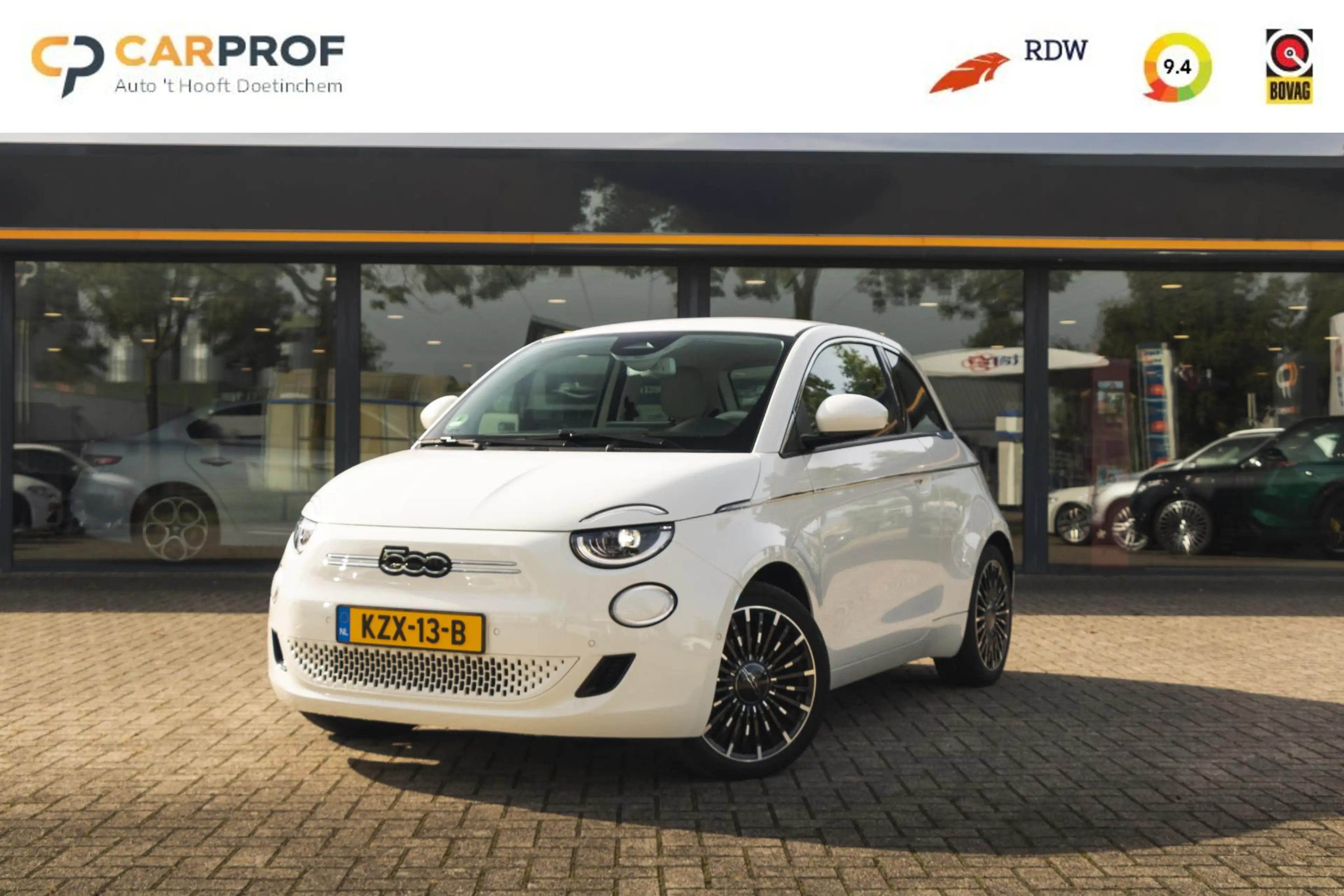 Fiat 500e La Prima by Bocelli 42 kWh Stoelverwarming | JBL |
