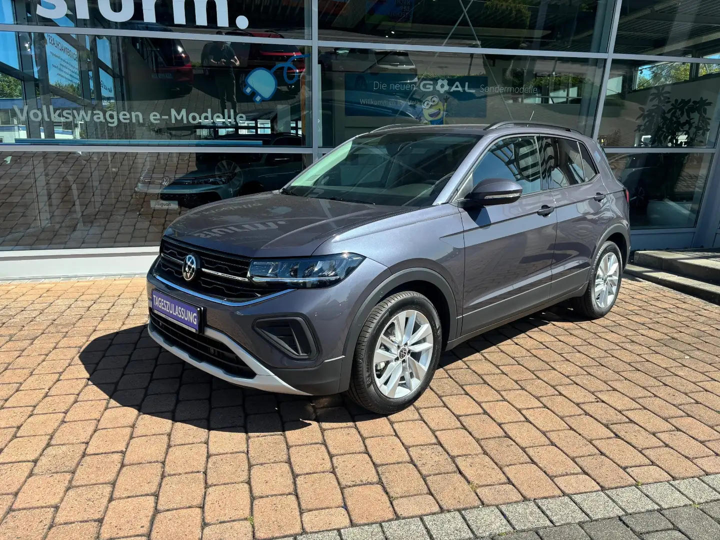 Volkswagen T-Cross Life 1.0 TSI Life *LED, IQ-Drive, App-Conncect* Grau - 2