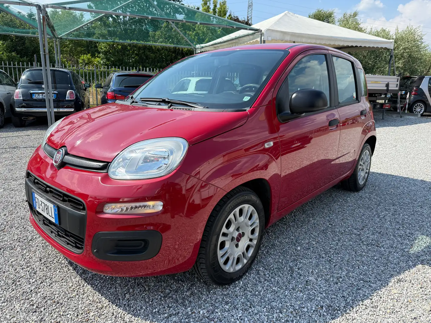 Fiat Panda 1.3 mjt GANCIO TRAINO Rosso - 1