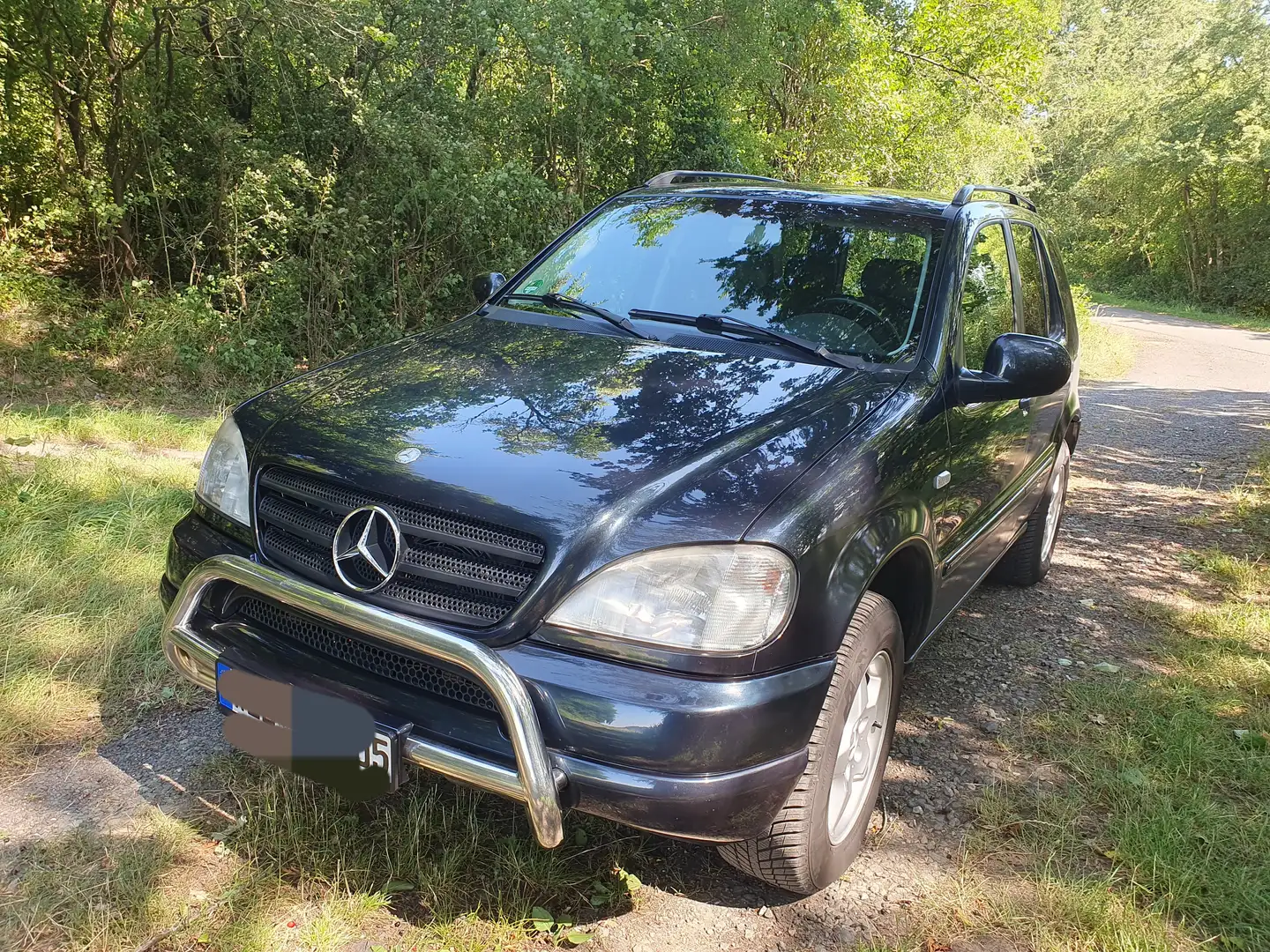 Mercedes-Benz ML 320 Allwetter, Leder, TÜV u. Inspektion Neu Noir - 1