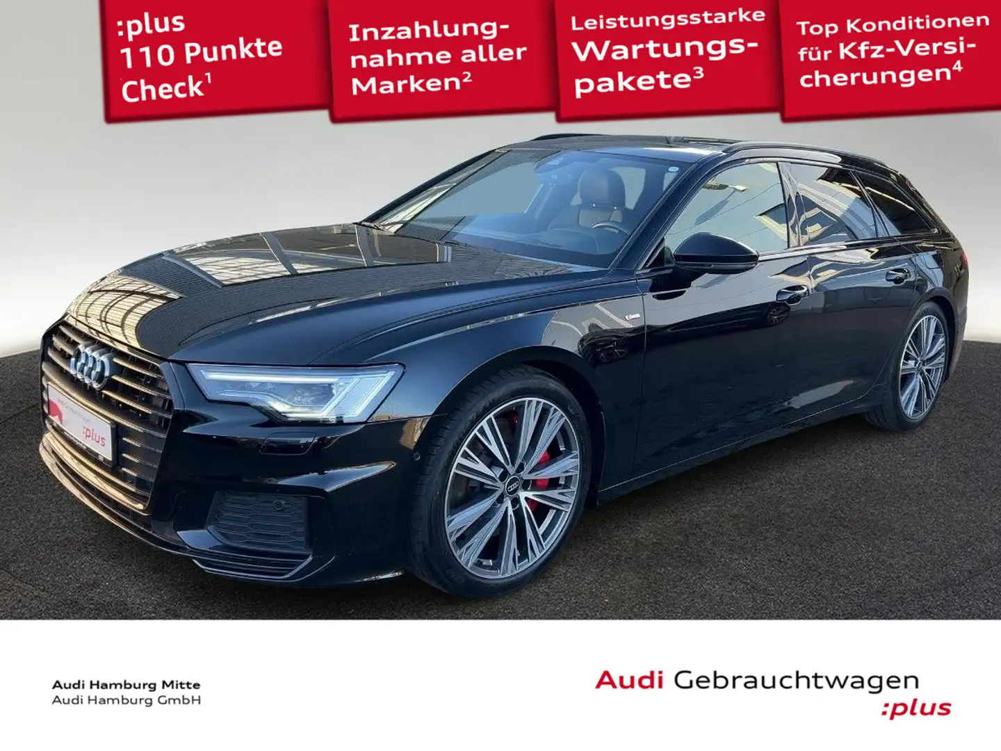 Audi A6 55 TFSI e sport quattro S tronic Panora Schwarz - 1