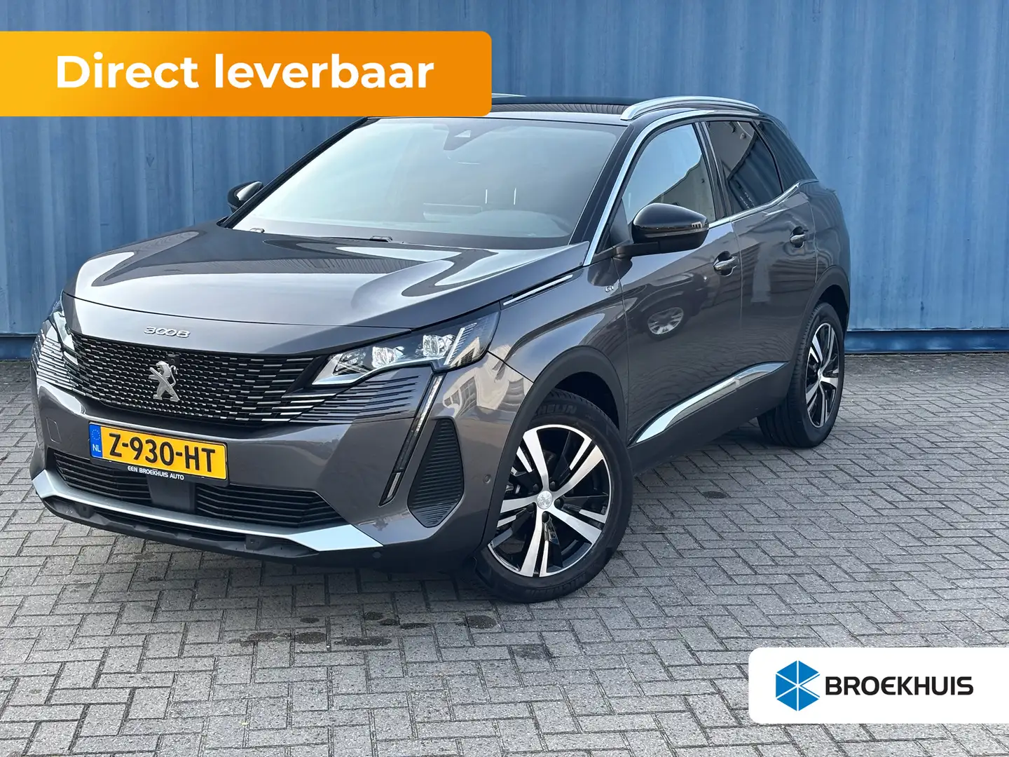 Peugeot 3008 1.2 Hybrid GT | Achteruitrijcamera | Apple Carplay Gris - 1