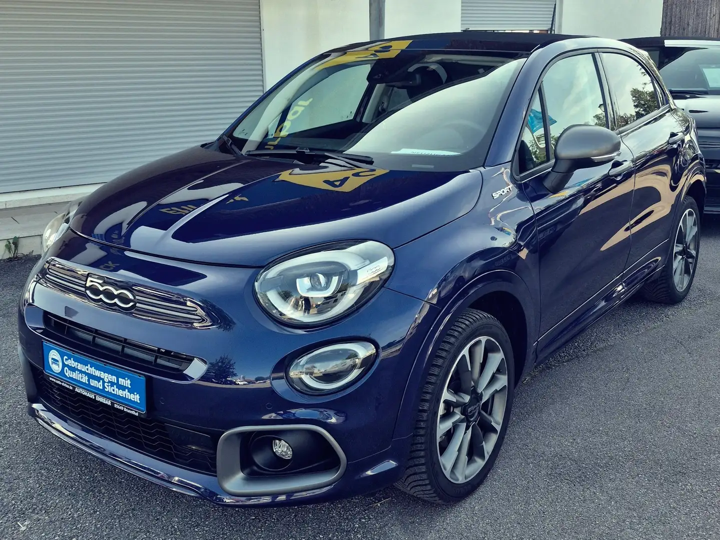 Fiat 500X Dolcevita Sport, Navi, ACC, LED, Keyless Blau - 2