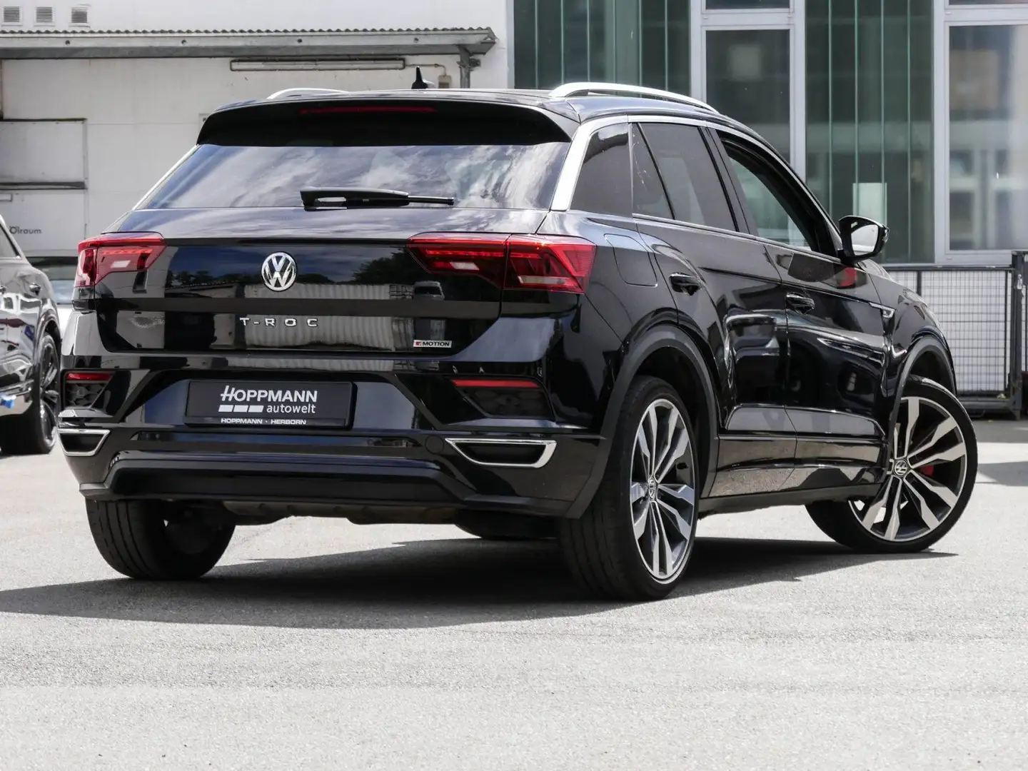 Volkswagen T-Roc T-ROC 2.0 TSI R-Line Pano AHK Rear View ACC Schwarz - 2