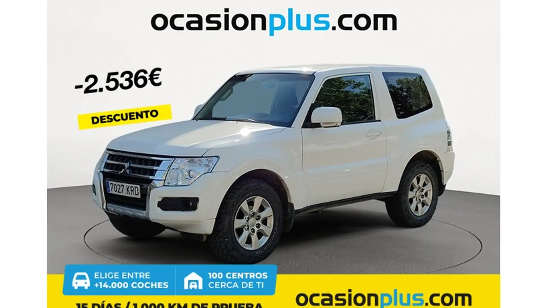 Mitsubishi Montero 3.2DI-D Spirit 5AT 190 Blanc - 1