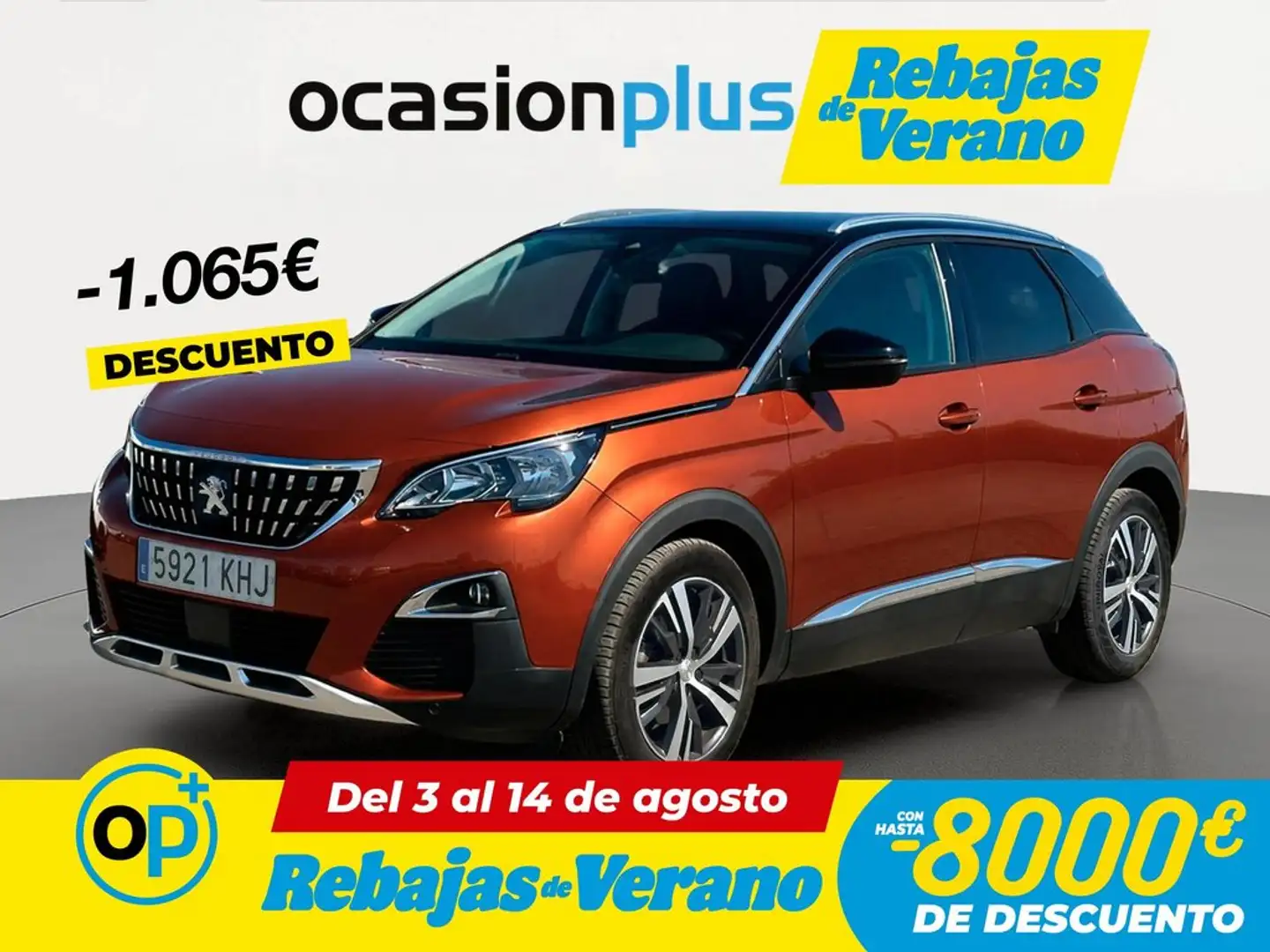 Peugeot 3008 1.2 S&S PureTech Allure 130 Marrón - 1