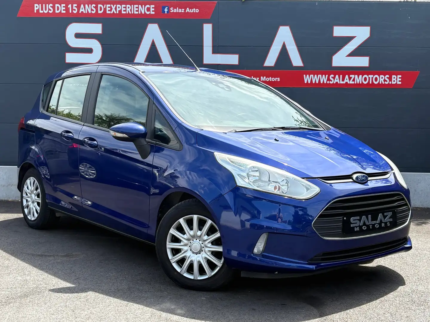 Ford B-Max 1.0 EcoBoost Trend S/ESSENCE/GARANTIE/CLIM Bleu - 1