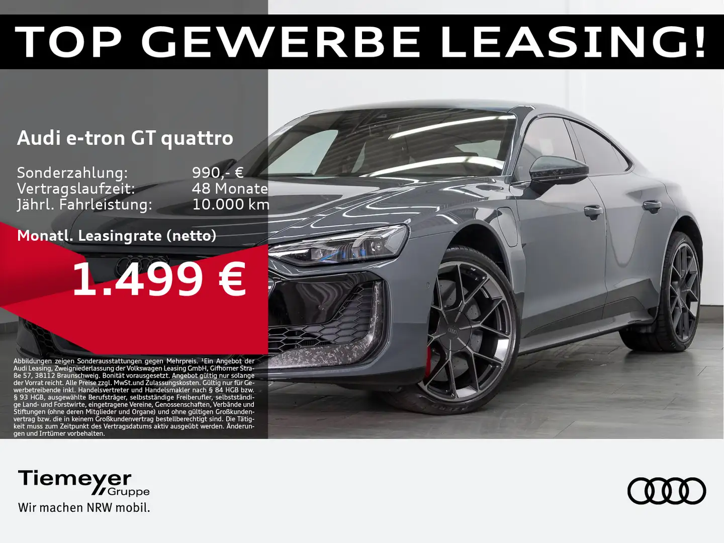 Audi e-tron GT e-tron GT RS Q PERFORMANCE BOOST 680KW 360* MATR Gri - 1