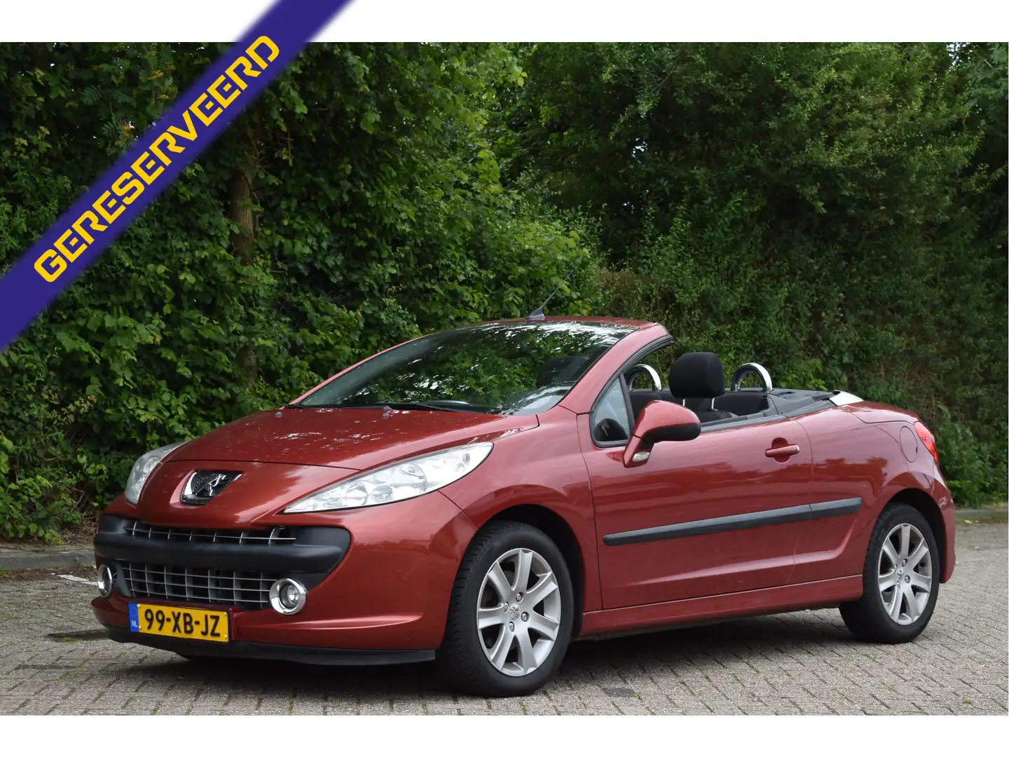 Peugeot 207 CC 1.6 VTi Première | NL-Auto | Airco | Elekt. R+S Rouge - 1