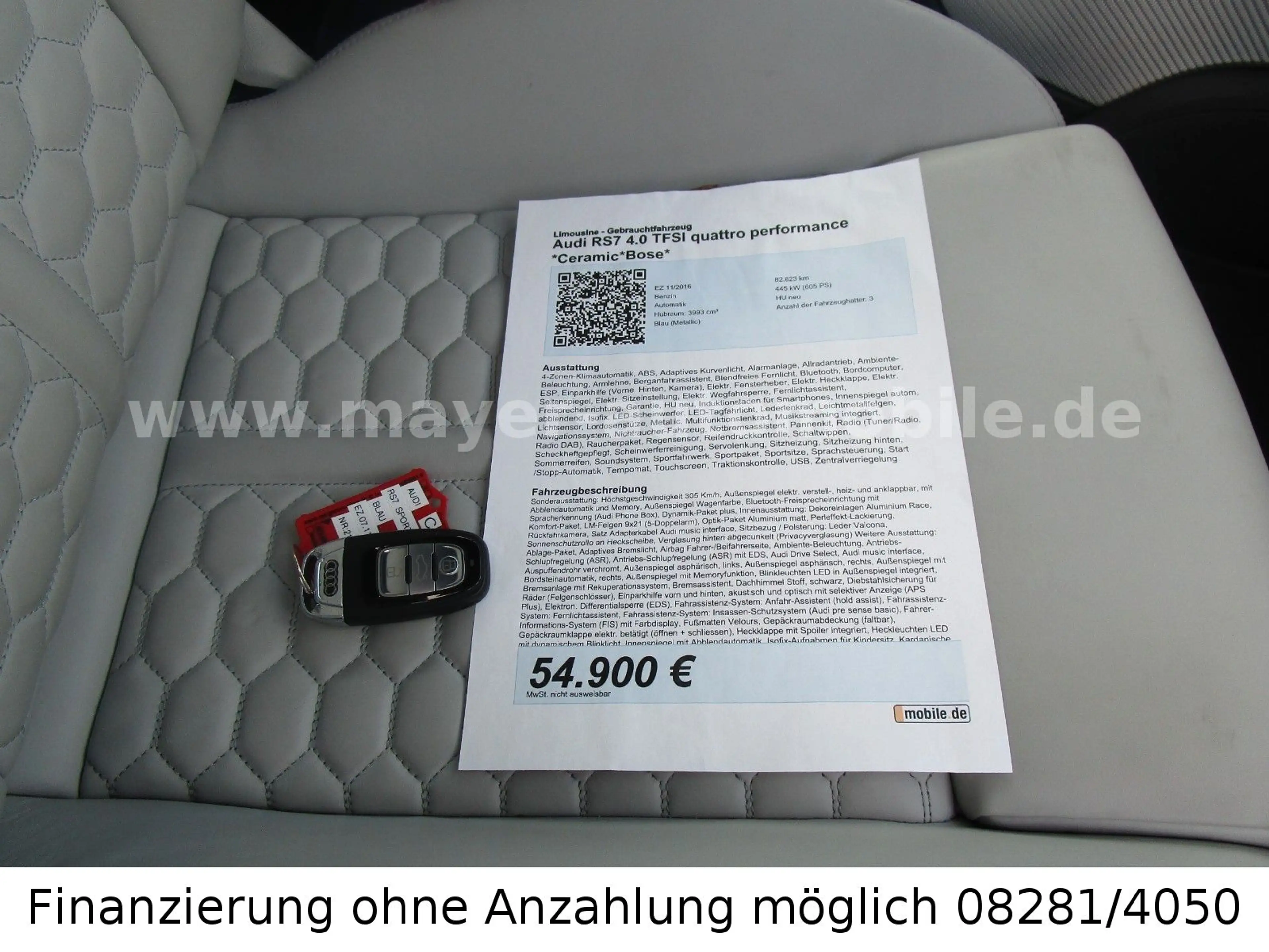 Audi RS7 4.0 TFSI quattro performance *Ceramic*Bose* — photo 15