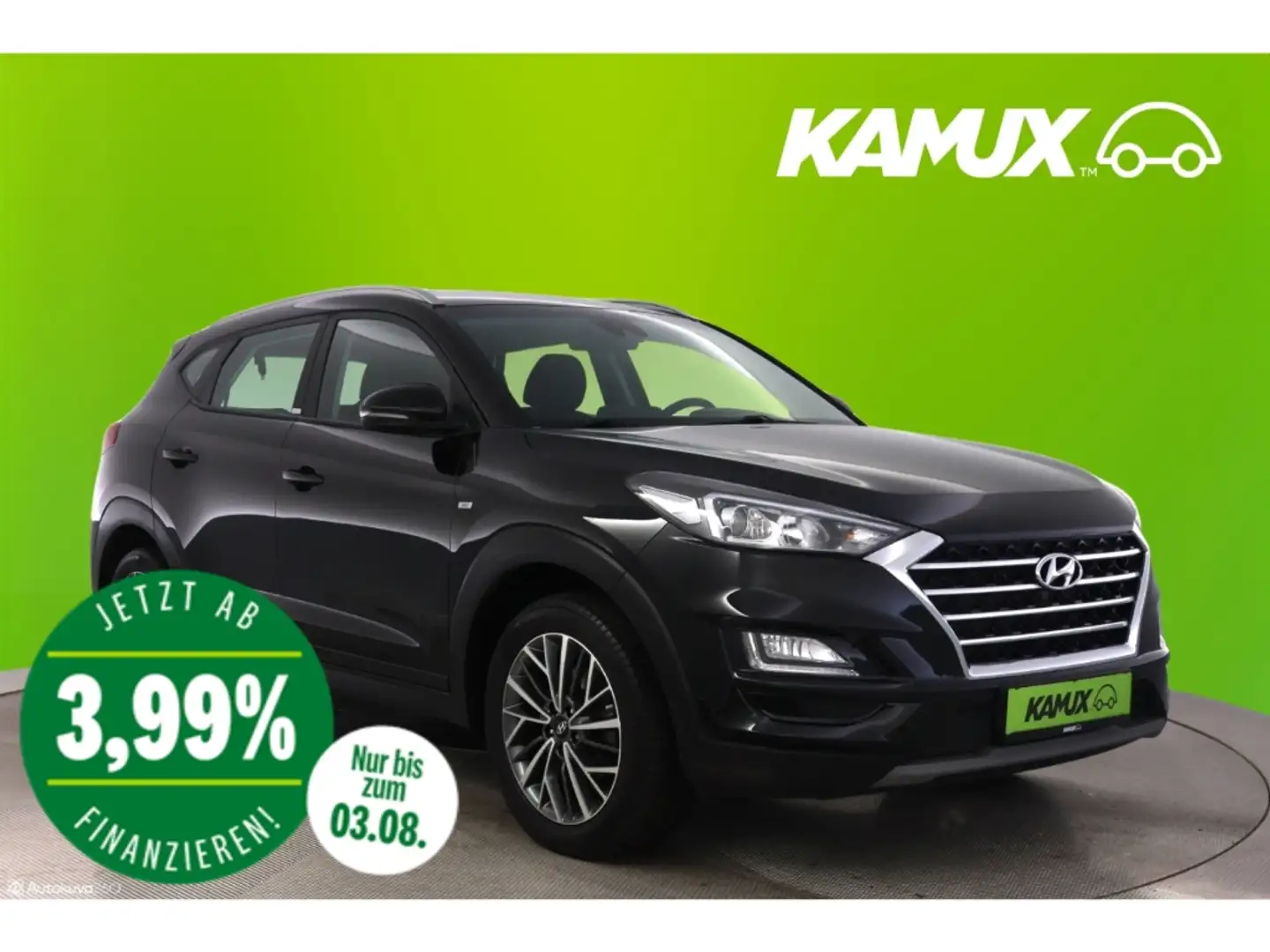 Hyundai TUCSON 1.6CRDi 2WD Advantage+KAMRA+NAVI+SHZ+PDC Noir - 1