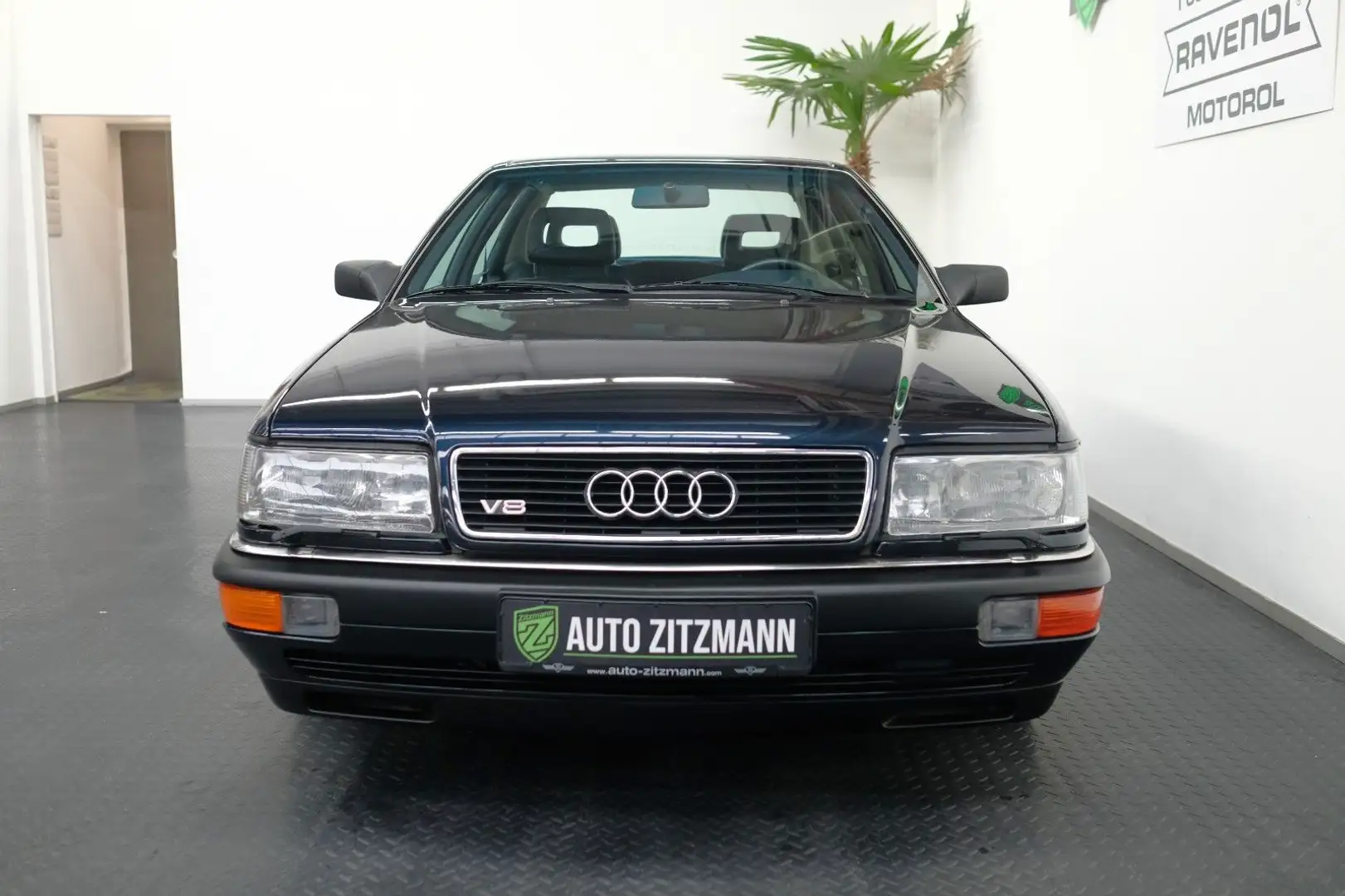 Audi V8 4.2 quattro/LEDER/KLIMAAUTOMATIK/SAMMLER Blau - 2