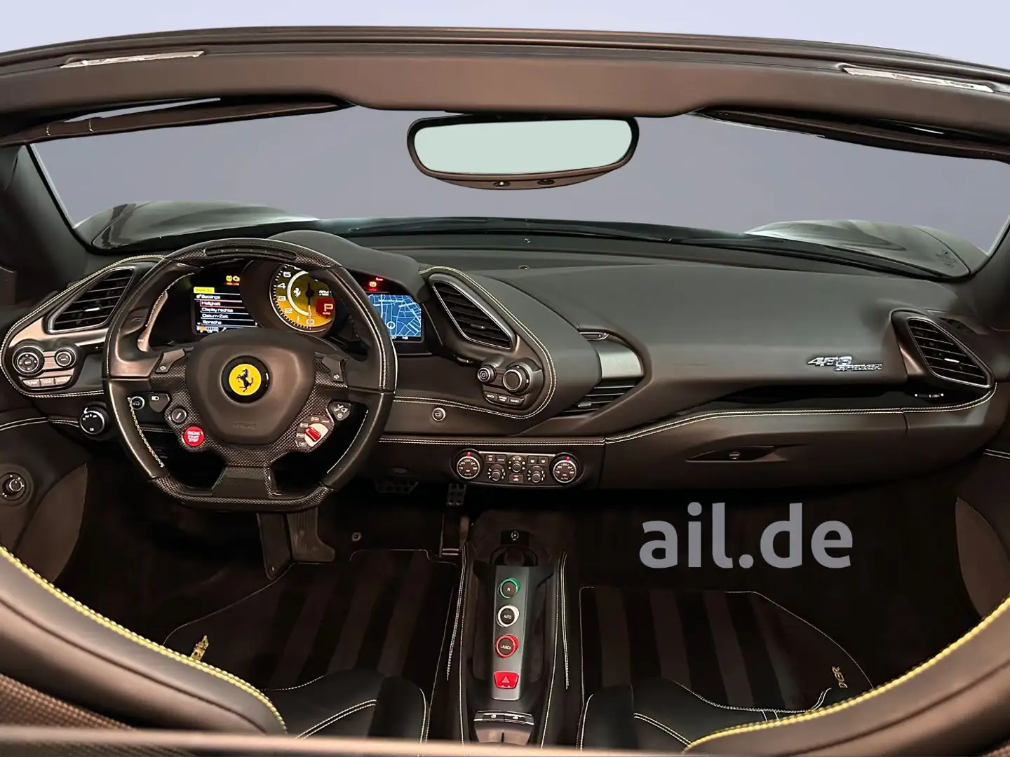 Ferrari 488 Spider LIFT Racing Seat Schwarz - 2