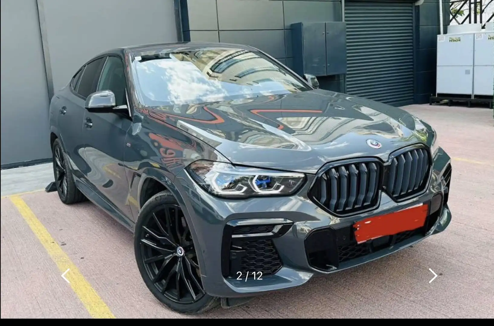 BMW X6 M Sportpak. xDrive30d 48V Aut.  PANO u vieles mehr Grau - 2