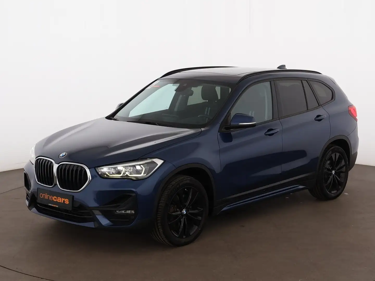 BMW X1 xDrive 25d Sport Aut LED SKY LEDER NAV SITZHZG Blau - 2
