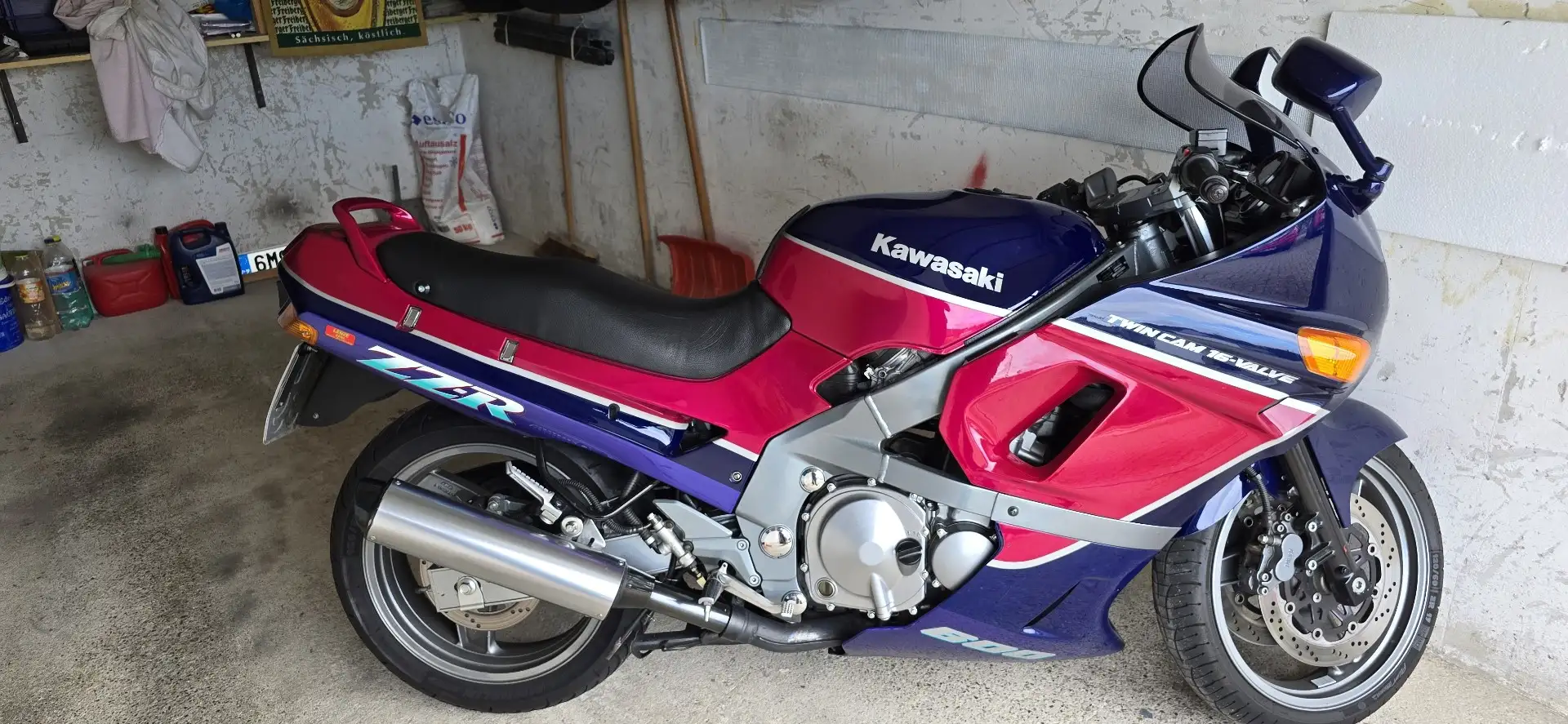 Kawasaki ZZR 600 Bleu - 2