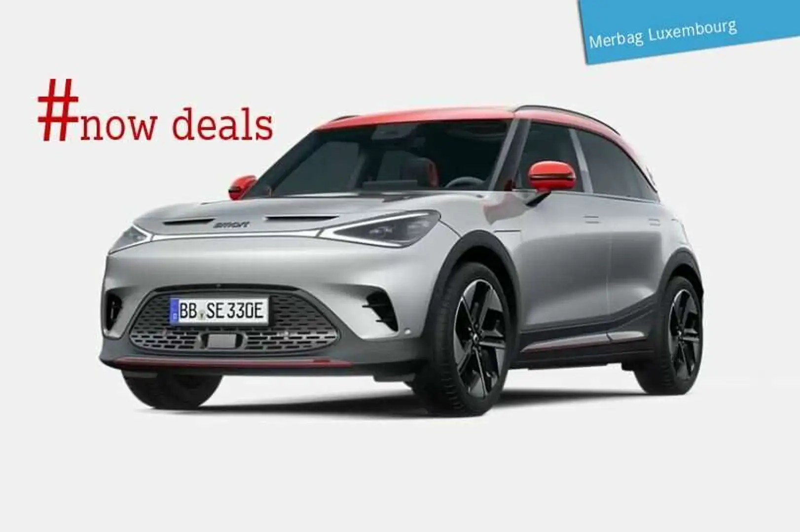smart #1 #1 Brabus AWD (66kWh)  Navi/Pano.-Dach/Klima/LED Zilver - 1