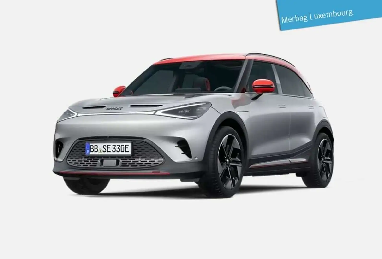 smart #1 #1 Brabus AWD (66kWh)  Navi/Pano.-Dach/Klima/LED Zilver - 2