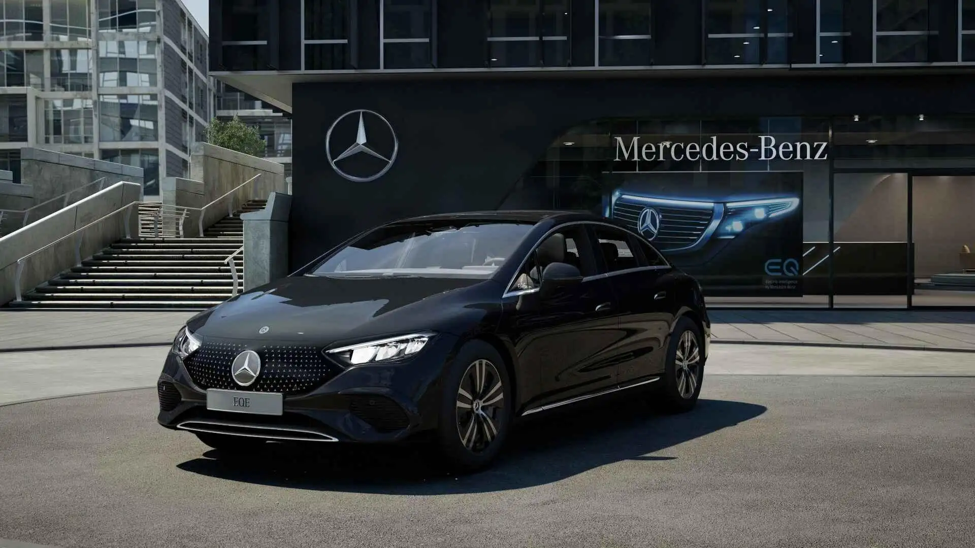 Mercedes-Benz EQE 350 Limousine 350+ Business Edition Fekete - 1