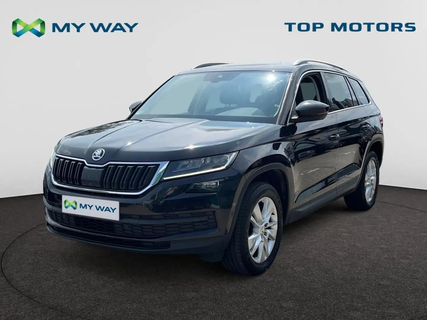 Skoda Kodiaq *7PL*AUTO*GPS*CARPLAY*360° CAMERA*TOPWAY.BE Noir - 1