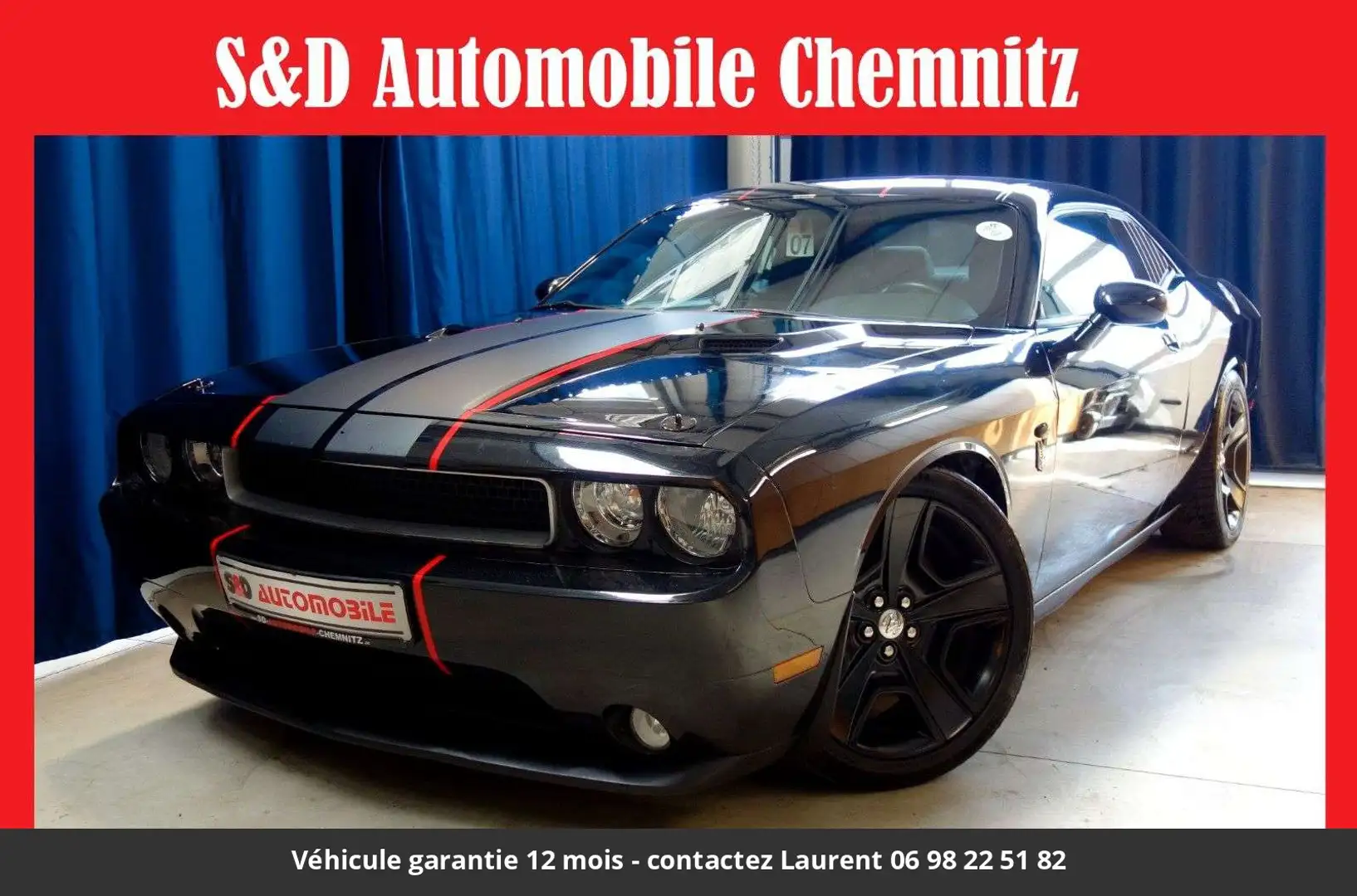 Dodge Challenger Tout compris hors homologation 4500e Noir - 2