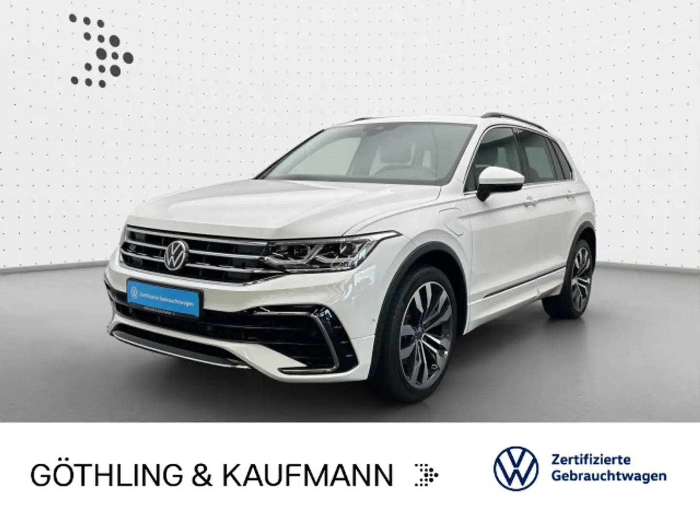 Volkswagen Tiguan R-Line 1.4 TSI eHybrid*NAVI*PANO*AHK*KAM* Weiß - 1