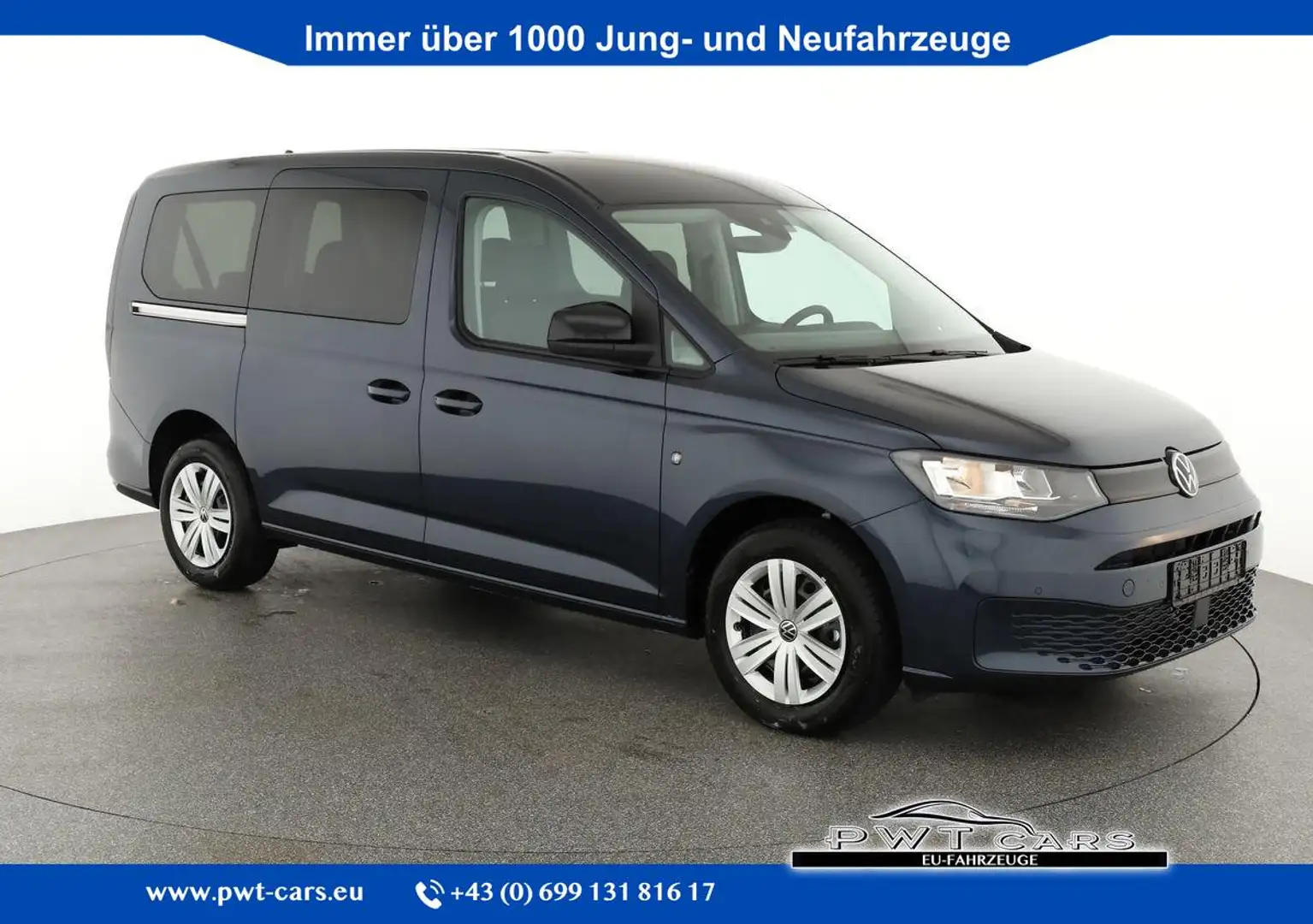 Volkswagen Caddy Maxi Basis 2.0 TDI, 7-Sitzer, AHK, Kamera, Wint... Blau - 1