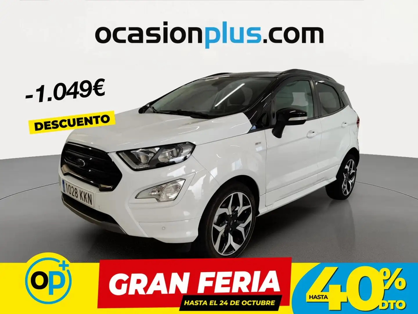Ford EcoSport 1.5TDCi ST Line 100 Blanco - 1