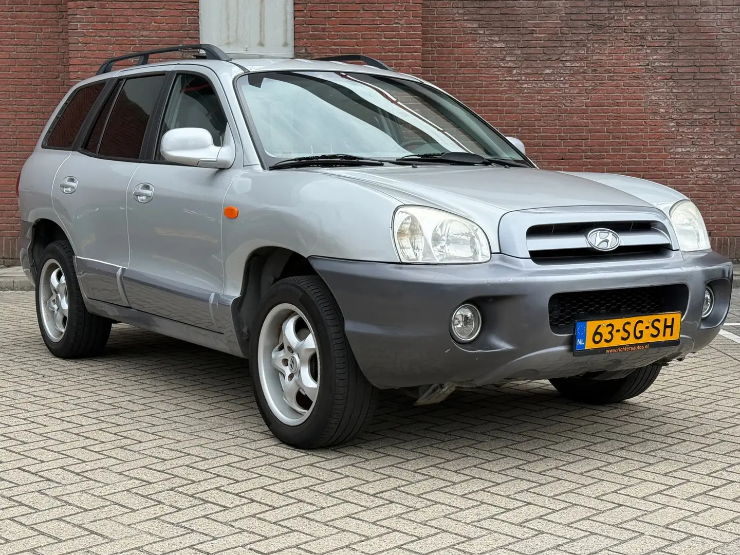 Hyundai SANTA FE 2.4i-16V Elite|LEDER|PANNO|CLIMA|TREKHAAK Grijs - 1