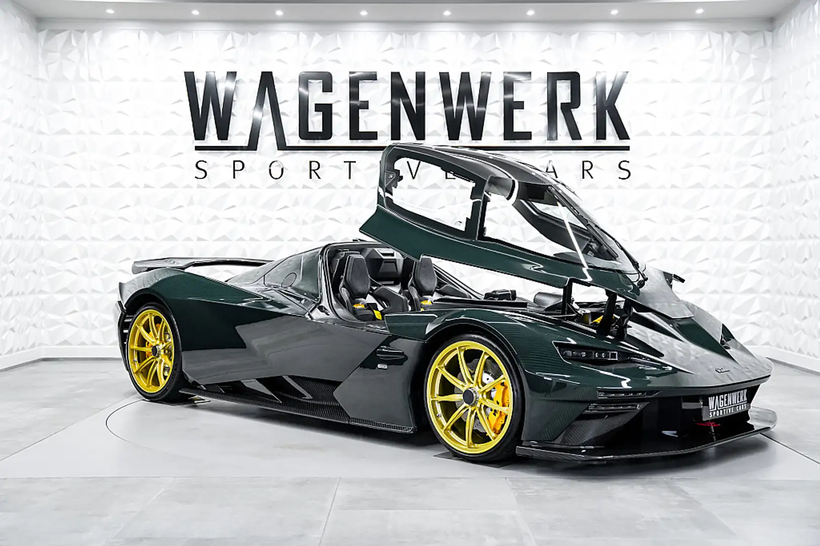 KTM X-Bow GT GT-XR 1OF100 RACE-EXHAUST CARBON FULL-PPF FORGED- Verde - 2