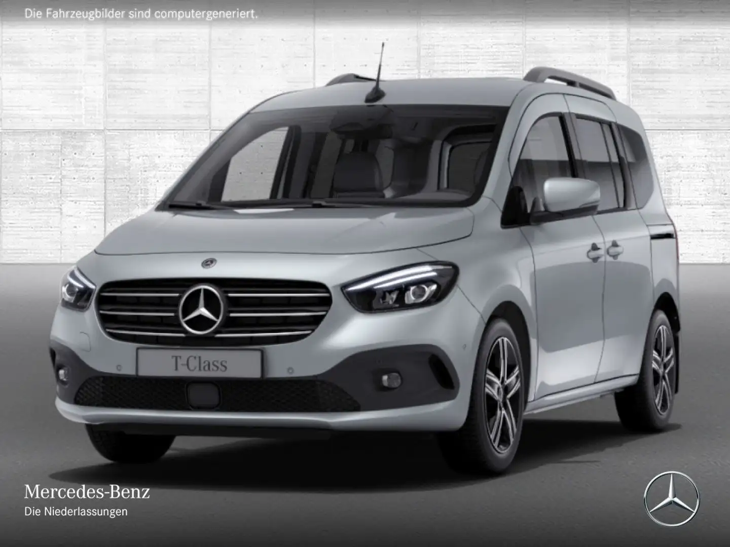 Mercedes-Benz T-Class T 180 EDITION+PROGRESSIVE+Klimaautom+Navi+PTS+DAB Silber - 2