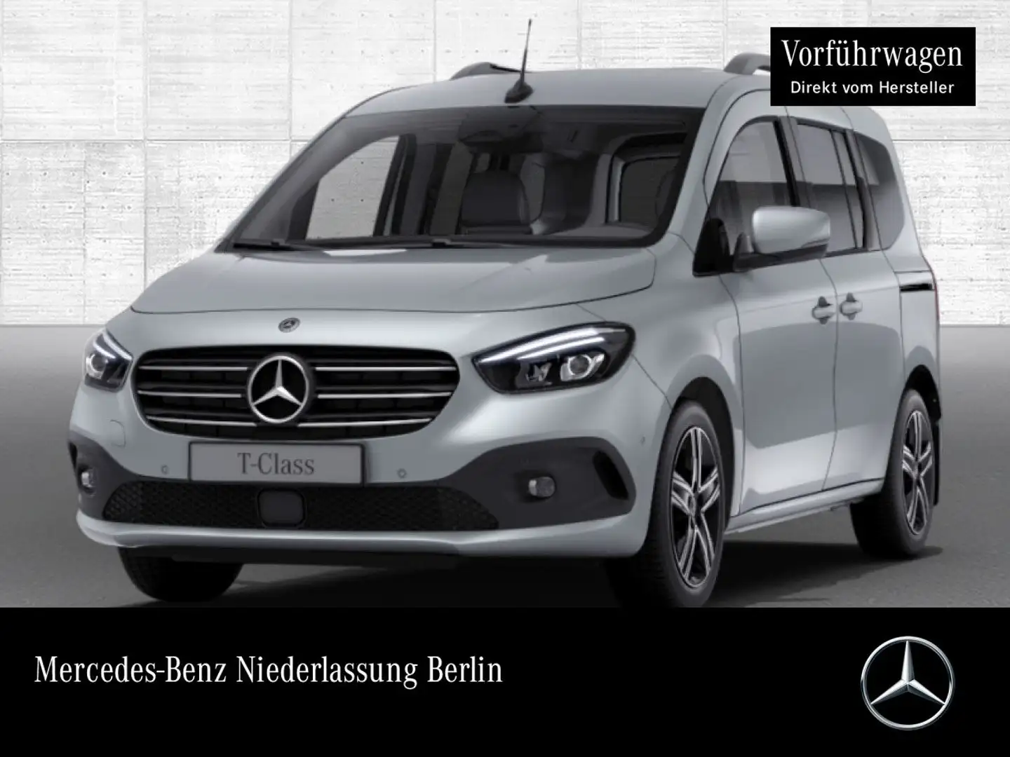 Mercedes-Benz T-Class T 180 EDITION+PROGRESSIVE+Klimaautom+Navi+PTS+DAB Argent - 1