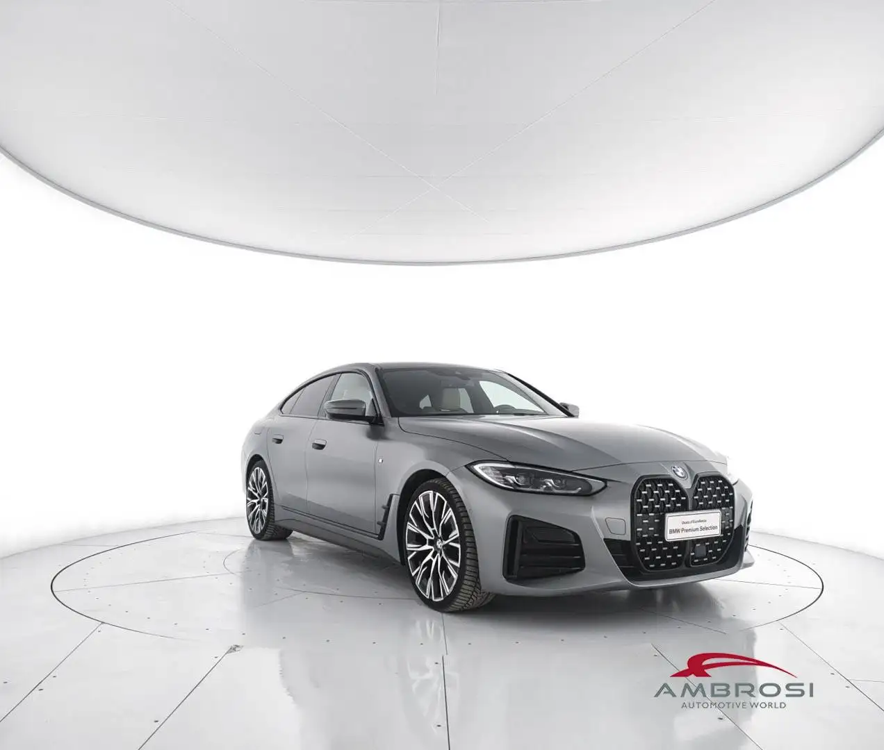 BMW 420 420d mhev 48V Msport auto Grijs - 2