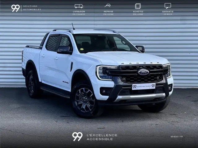 Ford Ranger 3.0 V6 PLATINIUM 240CH PACK TECHNOLOGIE KEYLESS CARPLAY REPRISE LIVRAISON CREDIT