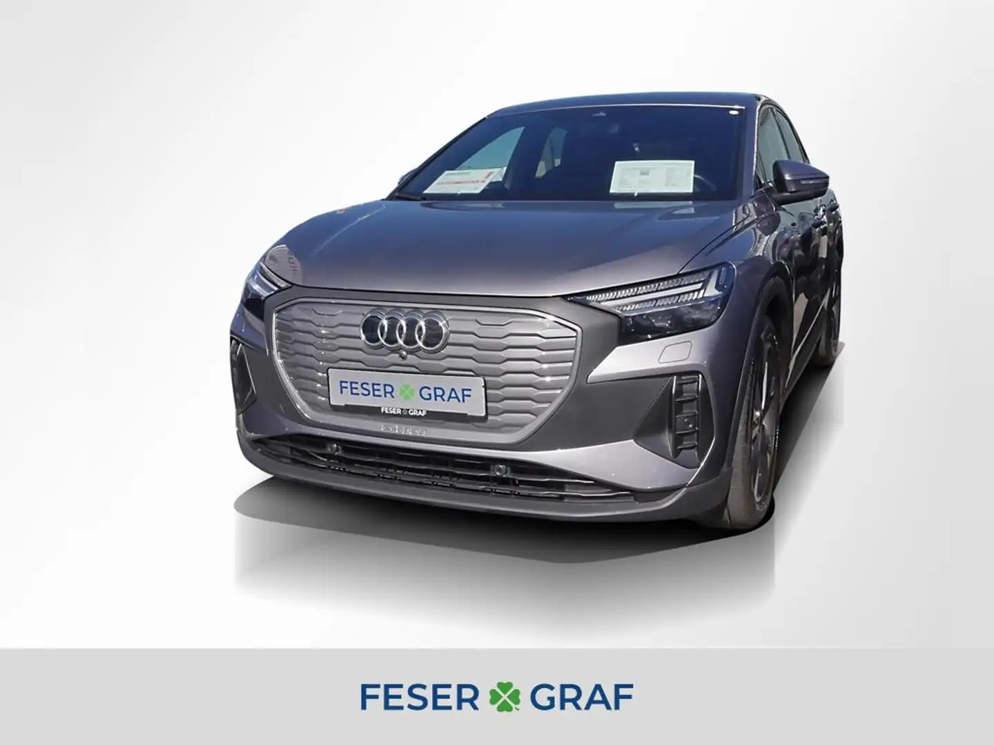 Audi Q4 e-tron Sportback 35 S line Matrix Navi RüKa Grau - 1