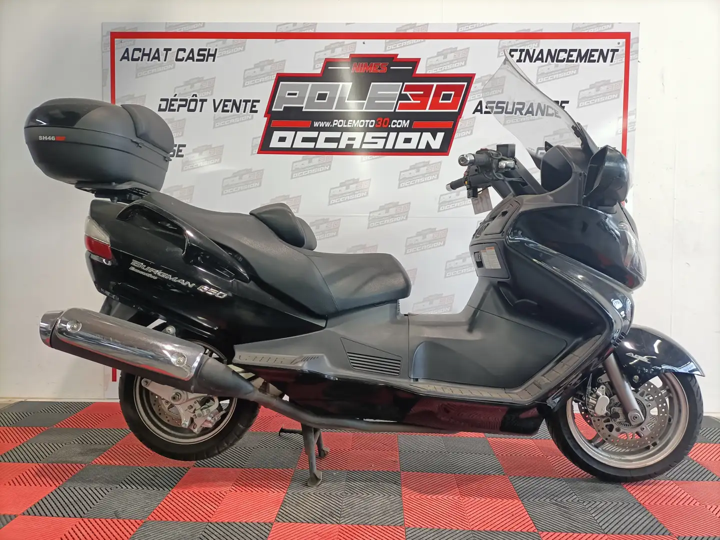 Suzuki Burgman 650 Negru - 1