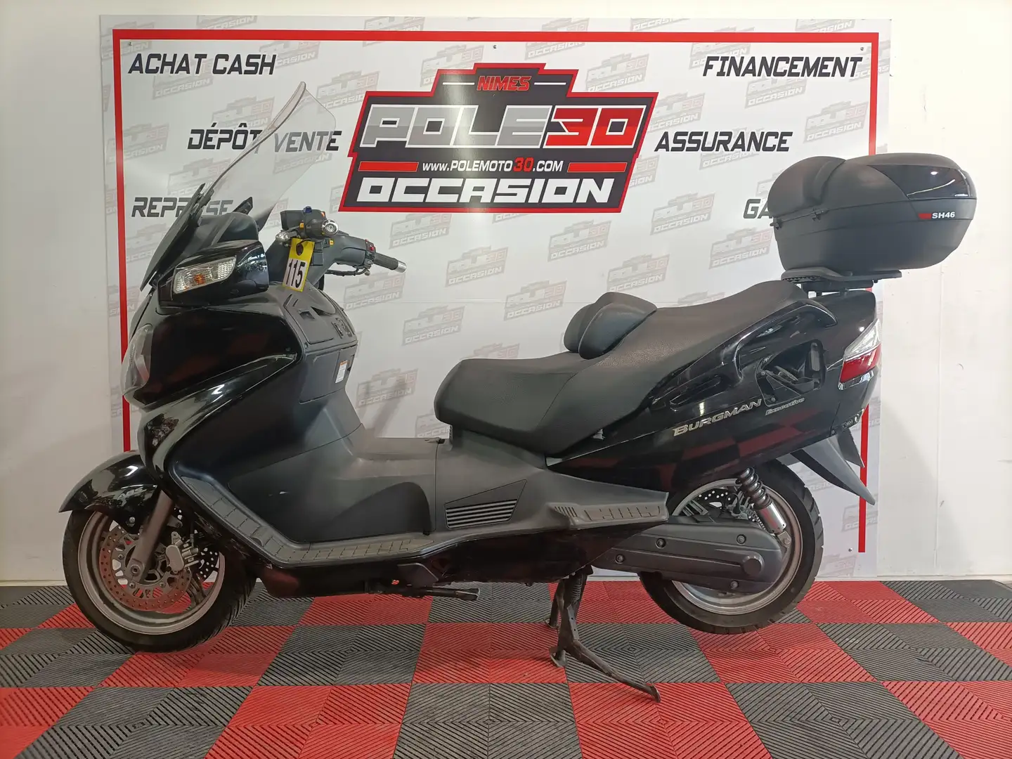 Suzuki Burgman 650 Negru - 2